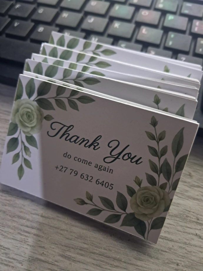 Thank you cards